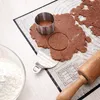 STONELINE® Anelli da dessert tondi set da 8 pezzi | acciaio Anteprima dell’immagine prodotto 9