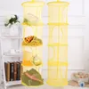 4 Schichten Mesh Folding Kinderspielzeug Lagerregal Hanges Produktbild-Vorschau 3