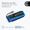 CELLONIC 1x Batteria per Altoparlante Compatibile con JBL Anteprima dell’immagine prodotto 2