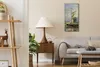 Wandbild Leinwand Bilder Wanduhr Quarz 30x60 Wasser schiffe Produktbild-Vorschau 3