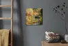 Coloray Uhr auf Leinwand 30x30 cm Wand Uhr Dekoration Produktbild-Vorschau 4