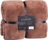 Feluna Kuscheldecke XXL Mikrofaser Decke Braun 220x200 cm – Produktbild-Vorschau 4