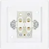 Connecteur double pour bougeoir 8 x 8 cm, interrupteur Voir les images du produit 2