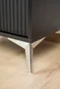 lot de 4 pieds de meuble "étoile" en chrome argenté, Voir les images du produit 9