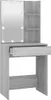 Comodino con LED Grigio Sonoma 60x40x140 cm Anteprima dell’immagine prodotto 3
