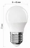 EMOS LED žiarovka Mini Globe, 4,2 W náhrada za 40 W, malá Náhľad obrázku produktu 3
