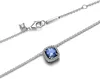 Halo-Kette für Damen aus Sterlingsilber mit Zirkonia von Produktbild-Vorschau 5