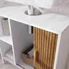 Meubles bain Vicco Norea Chêne/Blanc 2 pièces, Model 65828 Voir les images du produit 4