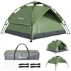 Outsunny Familietent, opzet tent voor 2 volwassenen + 1 Productafbeelding-voorbeeld 6