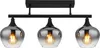 Globo Lighting|Deckenleuchte Metall schwarz matt, 3x E27 Produktbild-Vorschau 2