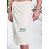 Kilt męski pareo do sauny 100% naturalna bawełna Yeye Ecru Podgląd zdjęcia produktu 4