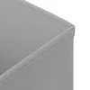 4 Stück Hellgrau Faltbox 32 x 32 x 32 cm Aufbewahrungsbox Produktbild-Vorschau 6