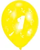 amscan 10 Latexballons Zahl 1 25,4 cm/10'' Produktbild-Vorschau 3