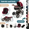 KESSER® Loops Kinderwagen 4 in 1 Kombikinderwagen Produktbild-Vorschau 9