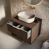 Meuble sous lavabo Badplaats Rimini 60 x 46 cm brun noyer - Voir les images du produit 4