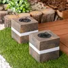 Solárny vonkajší kameň Solárny kameň 12 cm LED solárne Náhľad obrázku produktu 8