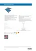 A product information sheet for a paper cutter, featuring a product image, specifications, and feature descriptions. Anteprima dell’immagine prodotto