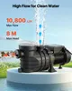 VEVOR Schwimmbadpumpe 180 W, Filterpumpe 10.800 L/H max. Produktbild-Vorschau 2