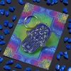 KADAX Schlüsselanhänger, Hamsa Design, Anhänger aus Stahl, Produktbild-Vorschau 3