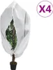vidaXL Wintervlies mit Reißverschluss 4 Stk. 70 g/m² Produktbild-Vorschau 8