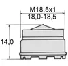 NEOPERL CACHÉ HONEYCOMB TJ/M18.5x1 Strahlregler ( Kl. B Produktbild-Vorschau 6