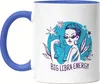 Waage Sternzeichen Tasse Blau Libra Horoskop Geschenkidee Produktbild-Vorschau 1