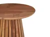 BELIANI Couchtisch Dunkelbraun Akazienholz Rund ⌀ 50 cm Produktbild-Vorschau 4