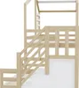 Kinder-Etagenbett 90x200 & 140x200 cm Kiefernholz-Massiv & Produktbild-Vorschau 19