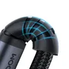 Close-up of the reinforced joint of a black audio cable, with blue grid lines highlighting the flexibility and strength. Náhled obrázku produktu