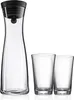 WMF 06.1770.9994, Karaffe, 1 l, Schwarz, Transparent, Glas, Produktbild-Vorschau 1