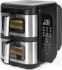 A studio shot of a double-basket air fryer. Anteprima dell’immagine prodotto