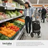 Chariot de courses SHOPPER, 3 en 1, pliable, avec sac Voir les images du produit 4