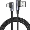 Ugreen abgewinkeltes USB-A-auf-USB-C-Kabel 3A, 3 m - Grau Produktbild-Vorschau 1