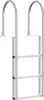 vidaXL scala da banchina a 3 gradini argento 45 x 11,5 x Anteprima dell’immagine prodotto 1