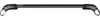 A black car roof rack bar is shown against a white background. Anteprima dell’immagine prodotto