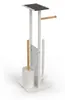 Set da bagno Relaxdays, DxLxA: 65x21x18 cm, portarotolo da Anteprima dell’immagine prodotto 10