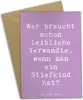 Mr. & Mrs. Panda Grußkarte Spruch Stiefkindliebe - Produktbild-Vorschau 1