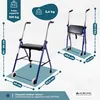 Mobiclinic, Rollator, Emérita, Rollator pieghevole e Anteprima dell’immagine prodotto 9