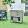 Outdoor Kühlwagen ‘Arsita’ 80 L Fassungsvermögen rollbar Produktbild-Vorschau 2