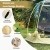 COSTWAY Pop Up Bubble Tent 265x265cm, namiot PVC dla 5-6 Podgląd zdjęcia produktu 8