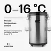 Klarstein Mr. Barbot, barová lednice, 50 l, , nerezová ocel Náhled obrázku produktu 5