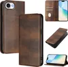 Pouzdro pro iPhone 16e/iPhone 17e, vintage kožené pouzdro s Náhled obrázku produktu 1