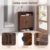 COSTWAY Schuhschrank im Landhausstil mit Türen, 70 x 35 x Produktbild-Vorschau 8