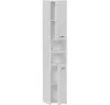 Skříňka koupelnová regál sloupek 30x30 cm FRAMIRE L-30 bílá Náhled obrázku produktu 6