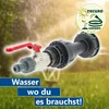 tecuro Kugelauslaufventil gerade mit Steckkupplung und IBC Produktbild-Vorschau 3