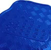 Auto Gummi Fußmatten universal Alu Riffelblech Optik Produktbild-Vorschau 5