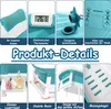 UISEBRT Klappbadewanne 132x61x54cm Faltbare Badewanne Produktbild-Vorschau 7