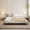 A bedroom scene with a bed, nightstands, and lamps. Náhľad obrázku produktu