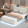 ProximaX Plovoucí postel 140x200 cm Povlečení s LED Náhled obrázku produktu 3