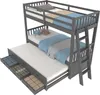Etagenbett, 90x200 cm, Kinderbett mit 3 Produktbild-Vorschau 1